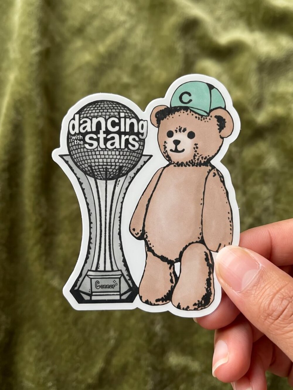 Connor Wood Sticker - Picture 5 of 5